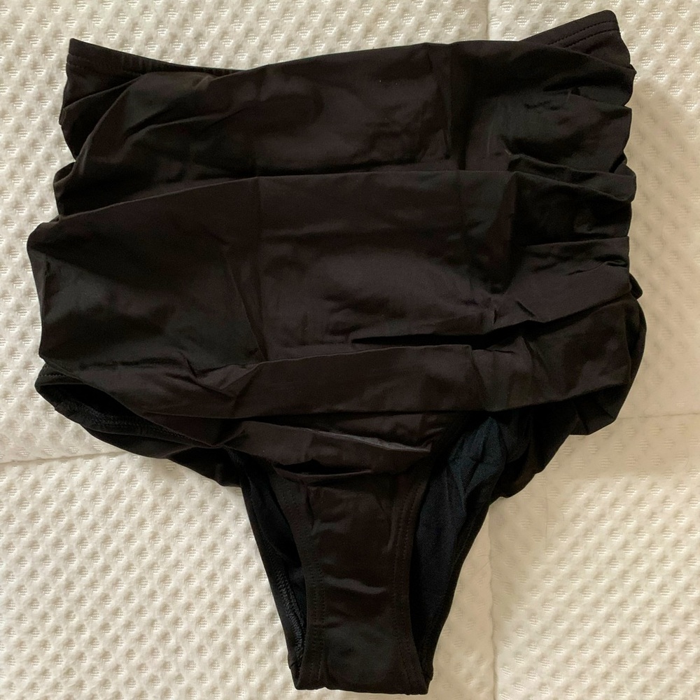NWT Urban Outfitters High Waisted Side Rouched Swim Bottoms
